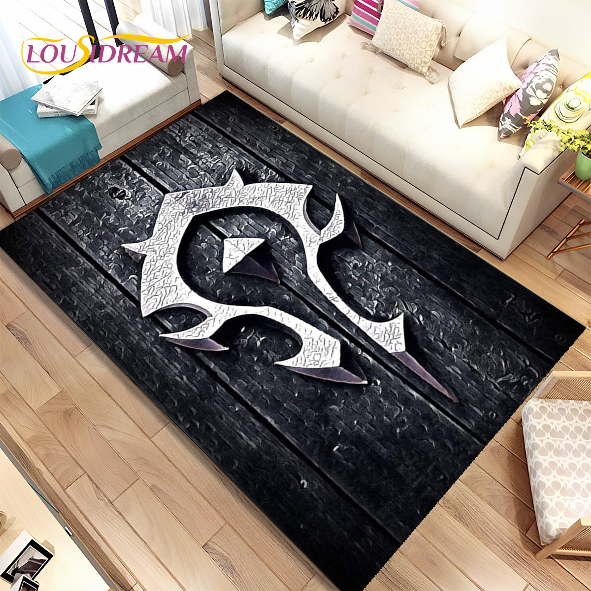 Kids Outdoor Mat - World Of Warcraft WOW,เกม Gamer พรมพรมพรมสำหรับห้องรับแขกห้องนอนโซฟาพรมเช็ดเท้าตกแต่ง,เด็ก