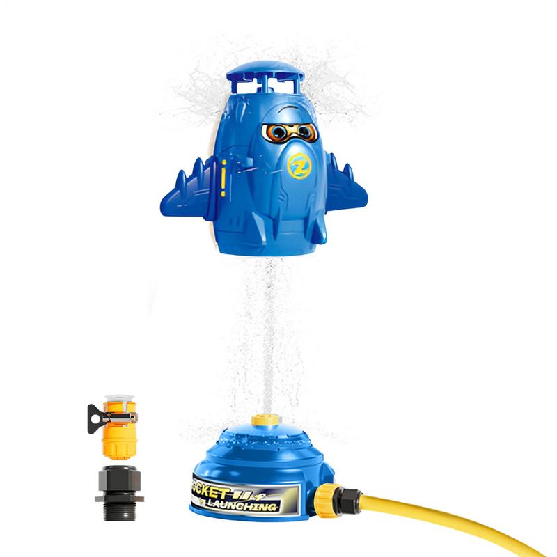 Kids Outdoor Yard Toys - สปริงเกลอร์น้ําสําหรับเด็กน่ารัก YARD ภายนอก 360 หมุน Rocket