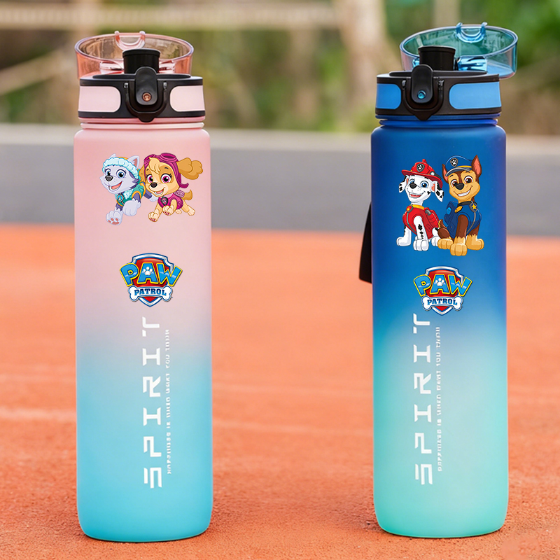 Kids Outdoor Kitchen - ขวดน้ำพลาสติก PAW Patrol ลายการ์ตูน ขนาด 800