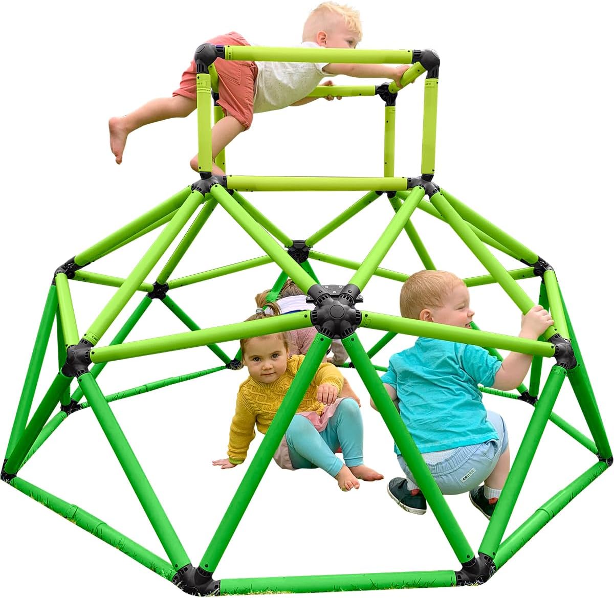 Kids Outdoor Climbing Dome - ชุดปีนป่ายพร้อมโดมปีนเขา - อุปกรณ์เล่นในร่มและกลางแจ้งสำหรับเด็ก - ของเล่นสนุกสำหรับเด็กอายุ 3