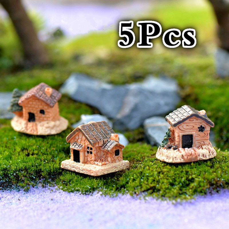 5 ชิ้นมินิตุ๊กตาบ้านหินบ้านเรซ - Kids Outdoor Swing Set บทวิจารณ์และราคา