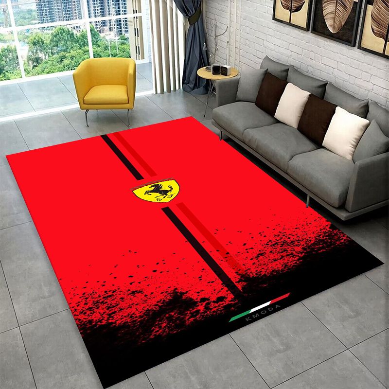 เรโทร เอฟ-เฟอร์รารี รถแข่ง โมโ - Kids Outdoor Mat บทวิจารณ์และราคา