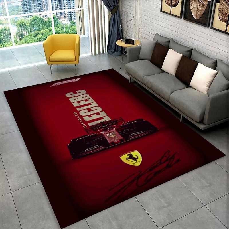 เรโทร เอฟ-เฟอร์รารี รถแข่ง โมโ - Kids Outdoor Mat บทวิจารณ์และราคา