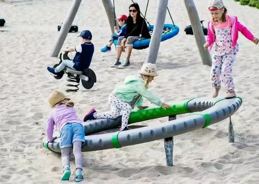 ชุดอุปกรณ์ฝึกประสาทสัมผัสสำหรั - Kids Outdoor Balance Beam บทวิจารณ์และราคา