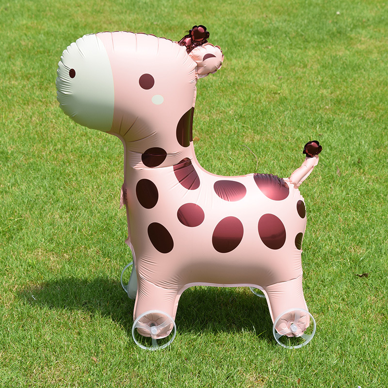 ลูกโป่งรูปสัตว์การ์ตูนแบบมีล้อ - Kids Outdoor Yard Toys บทวิจารณ์และราคา