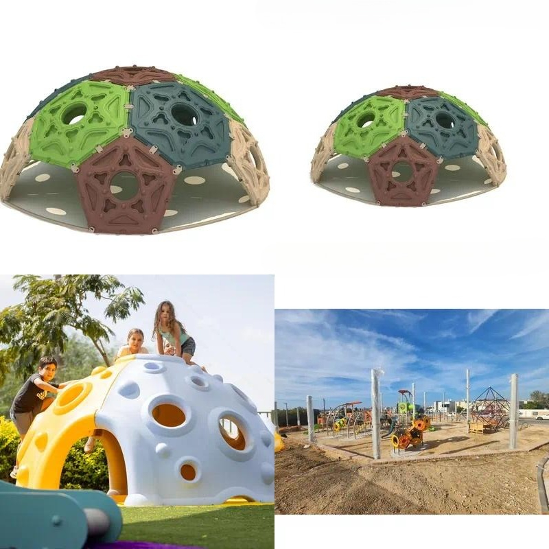 โดมปีนป่ายแบบโมดูลาร์หลากสีสำห - Kids Outdoor Dome Climber บทวิจารณ์และราคา