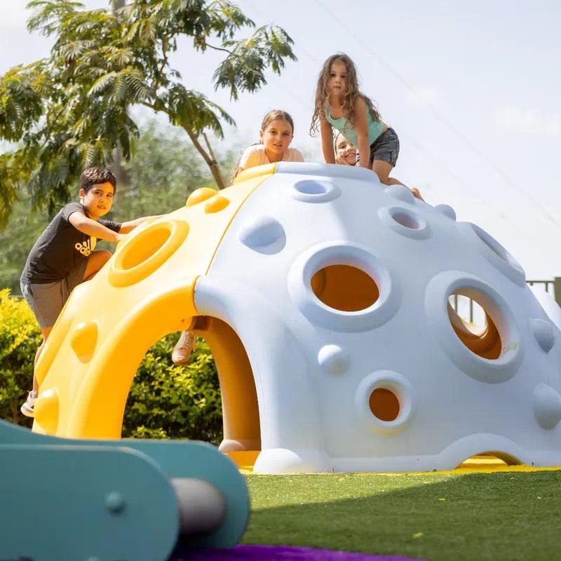 โดมปีนป่ายแบบโมดูลาร์หลากสีสำห - Kids Outdoor Dome Climber บทวิจารณ์และราคา