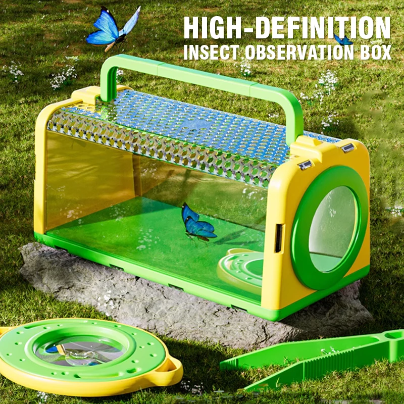 กล่องดักจับแมลงพร้อมแว่นขยาย ต - Kids Outdoor Kit บทวิจารณ์และราคา