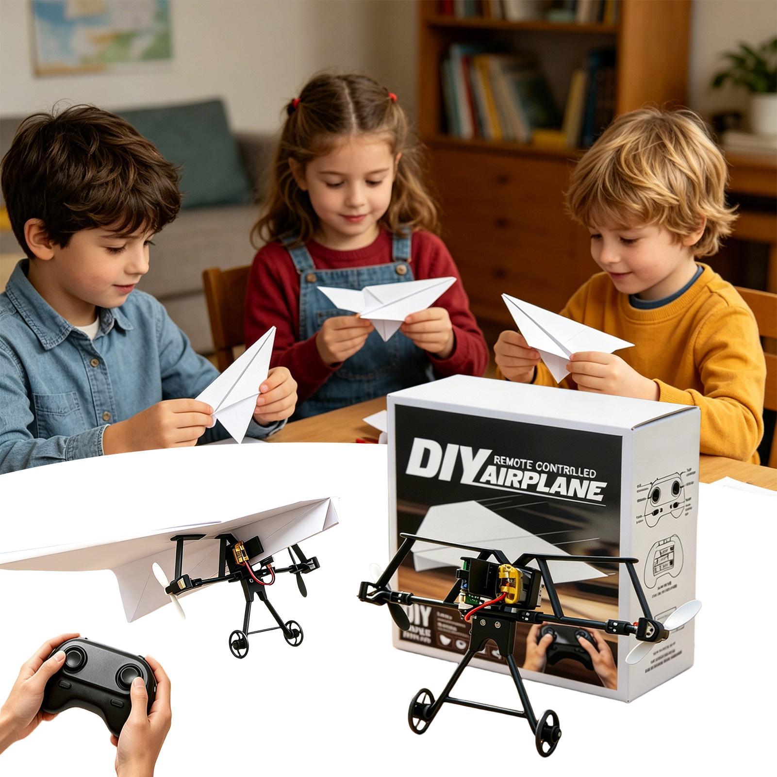 ชุดเครื่องบินกระดาษ DIY RC พร้ - Kids Outdoor Kit บทวิจารณ์และราคา
