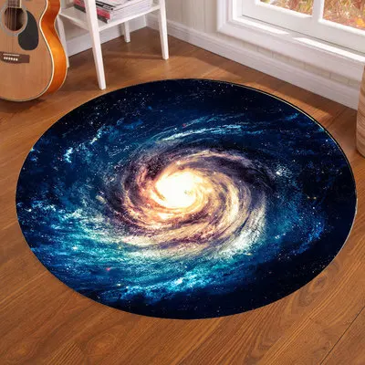 Galaxy Earth Moon พรมกลมสําหรั - Kids Outdoor Mat บทวิจารณ์และราคา