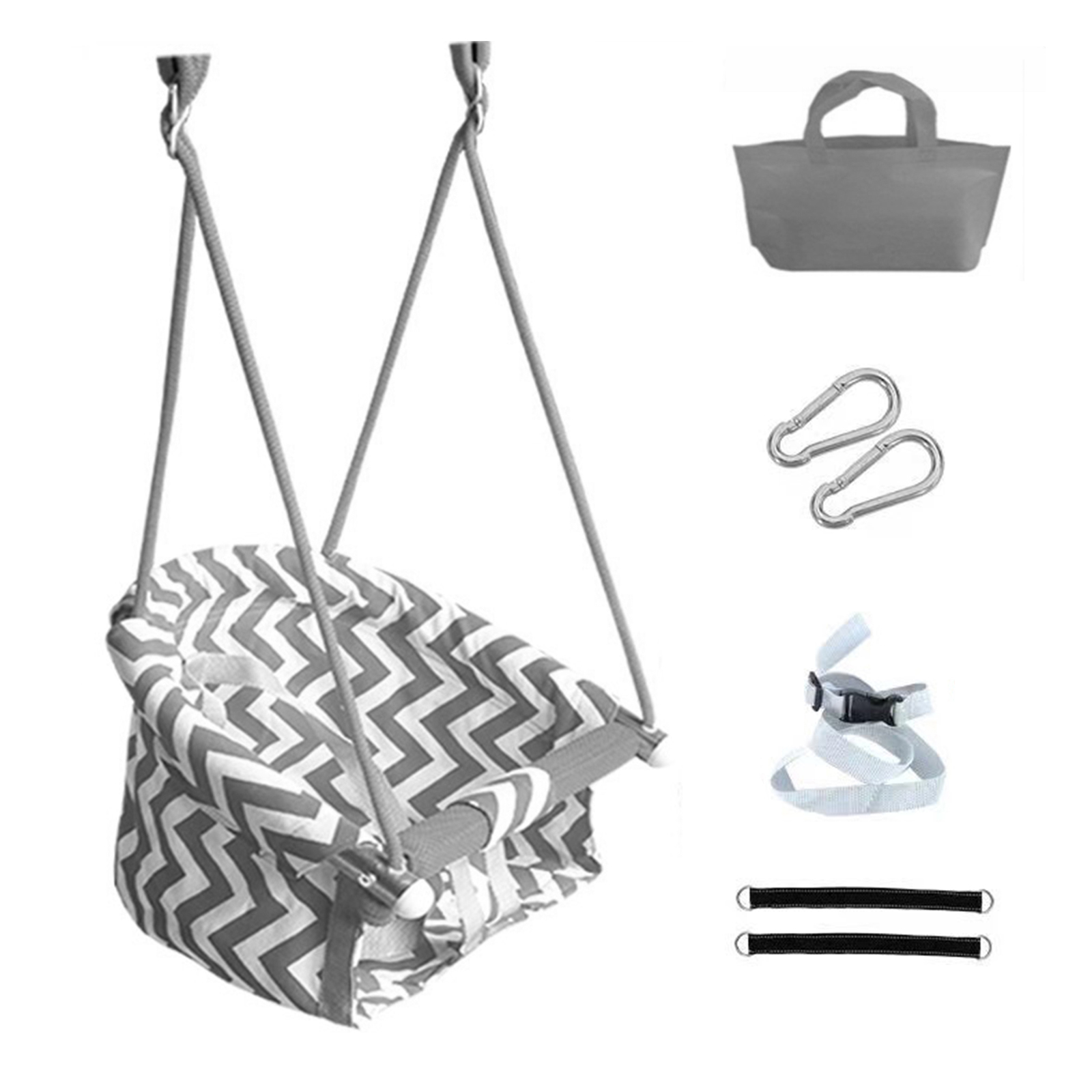 ชิงช้าเด็กแบบแขวน ปรับความยาวส - Kids Outdoor Swing Set บทวิจารณ์และราคา