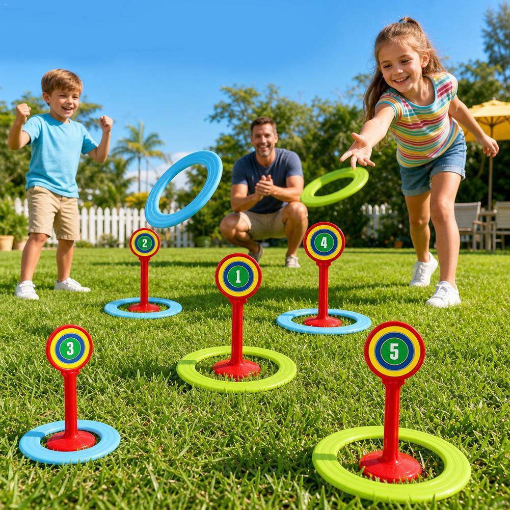 ชุดของเล่นพลาสติกสำหรับเด็ก เล - Kids Outdoor Yard Toys บทวิจารณ์และราคา