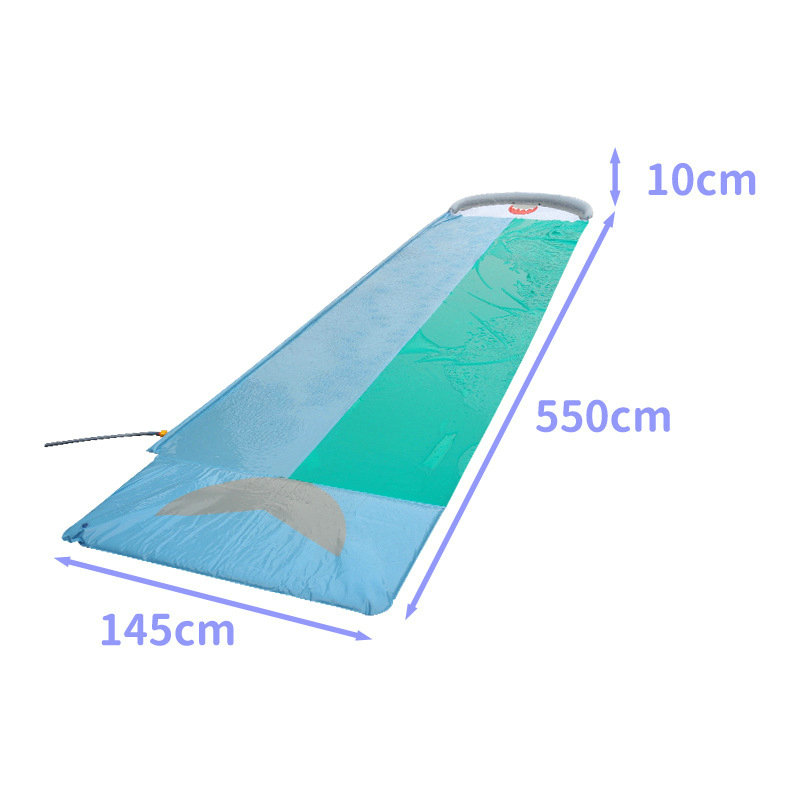 แผ่นสไลเดอร์น้ำรูปฉลามแบบอินเท - Kids Outdoor Mat บทวิจารณ์และราคา