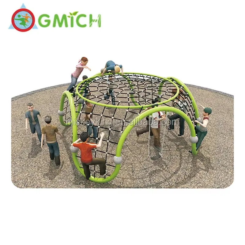 ชุดตาข่ายปีนป่ายพลาสติกและโดมส - Kids Outdoor Climbing Dome บทวิจารณ์และราคา