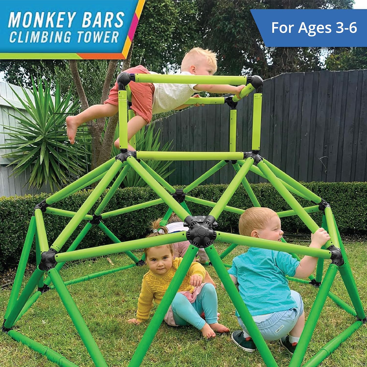 ชุดปีนป่ายพร้อมโดมปีนเขา - อุป - Kids Outdoor Climbing Dome บทวิจารณ์และราคา