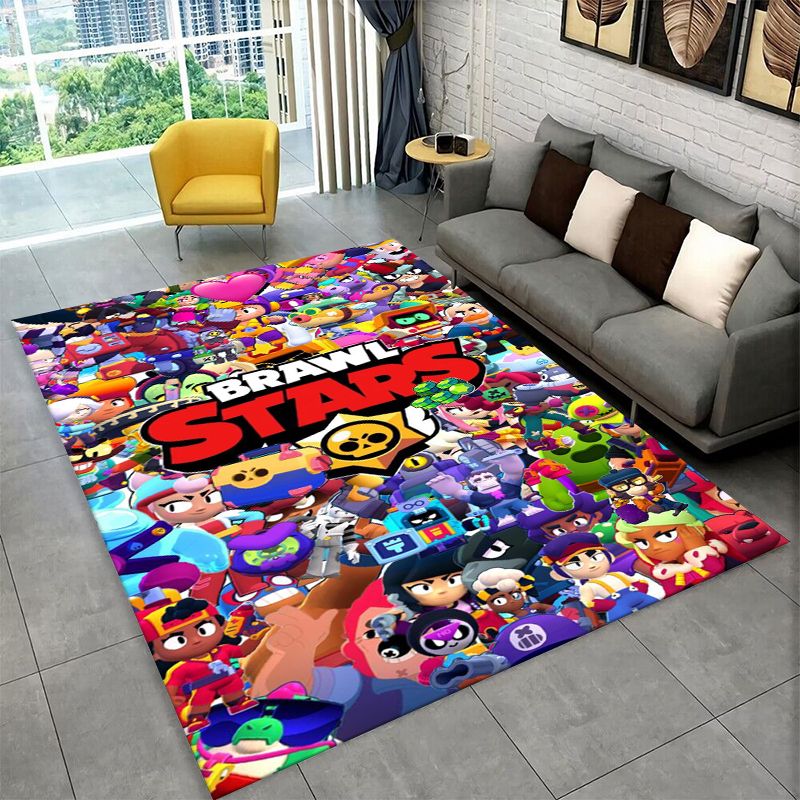 การ์ตูน B-Brawl Game พรมกันลื่ - Kids Outdoor Mat บทวิจารณ์และราคา