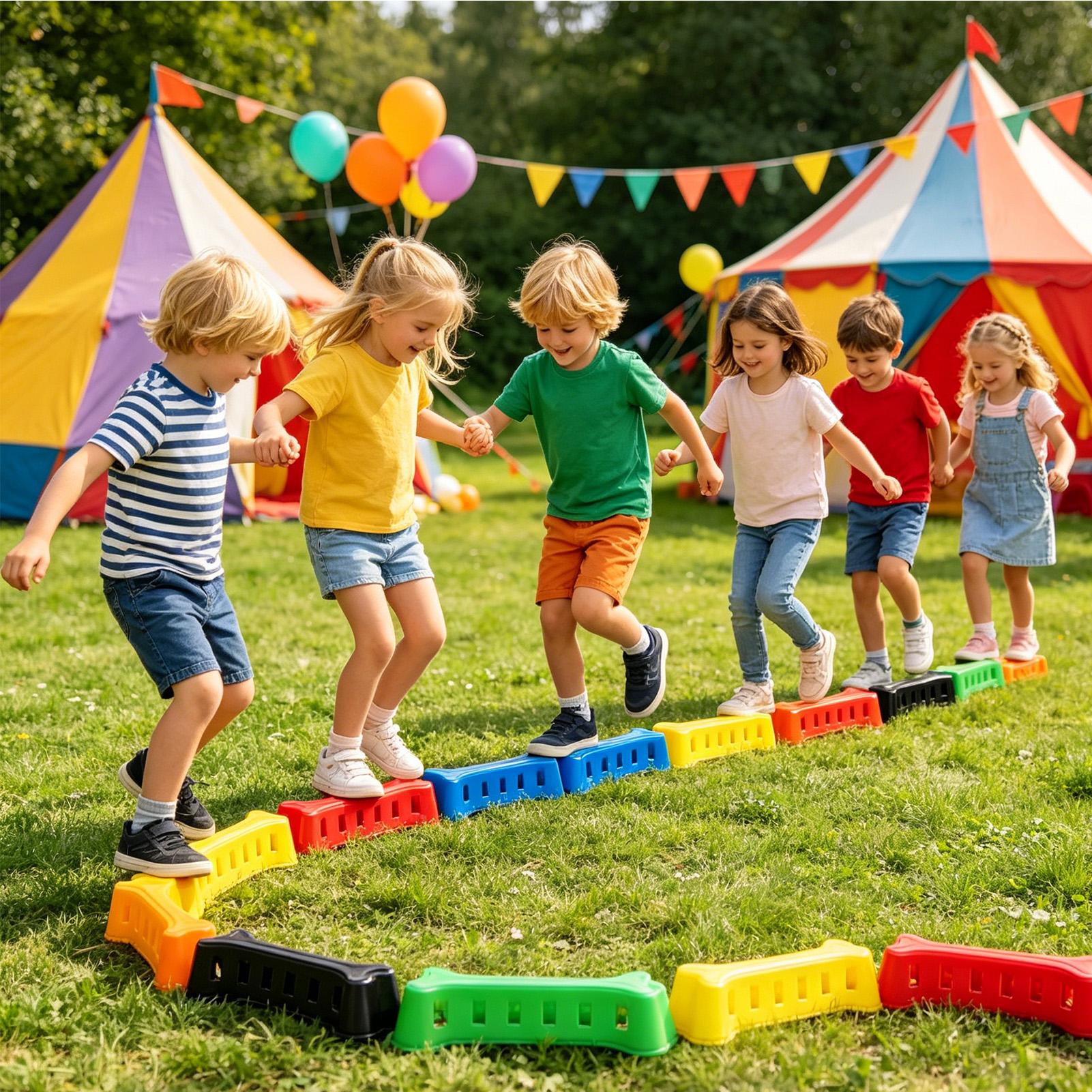 แท่งทรงตัวสำหรับเด็ก แบบซ้อนได - Kids Outdoor Balance Beam บทวิจารณ์และราคา
