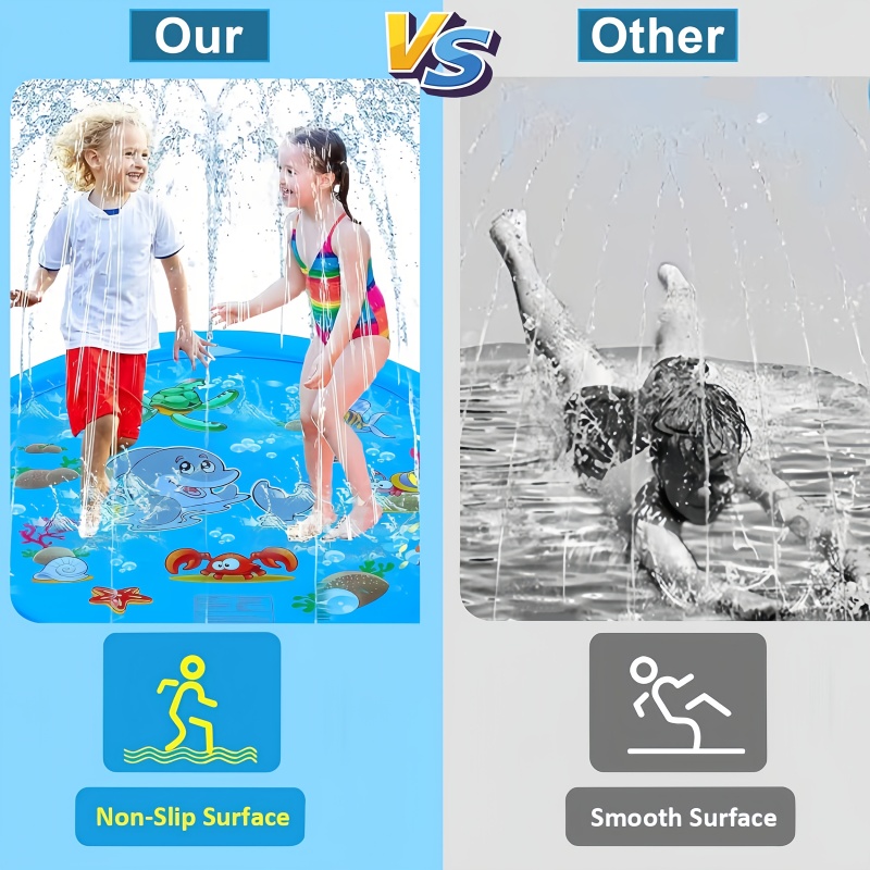 แผ่นพ่นน้ำสำหรับเด็กเล่น ขนาด  - Kids Outdoor Mat บทวิจารณ์และราคา